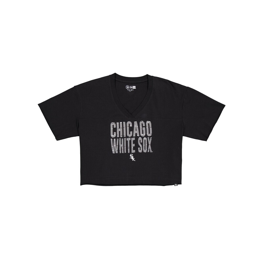 New Era Chicago White Sox Active Women's V-Neck T-Shirt - Size XS